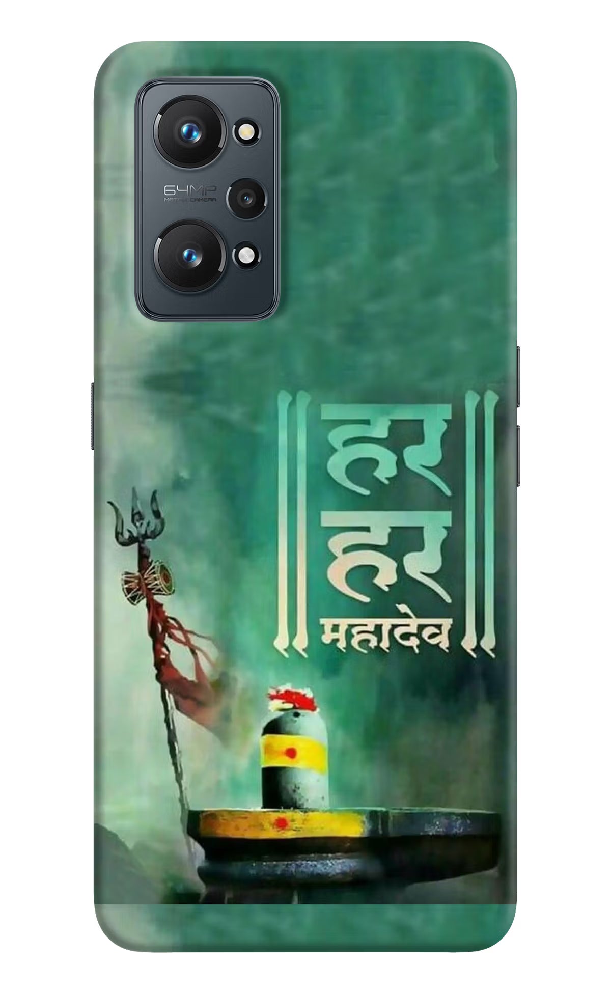 Har Har Mahadev Shivling Realme GT NEO 2/Neo 3T Hard Case Back Cover by Casekaro