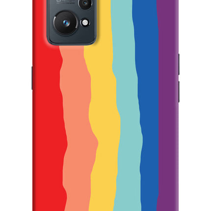 Rainbow Realme GT NEO 2/Neo 3T Hard Case Back Cover by Casekaro