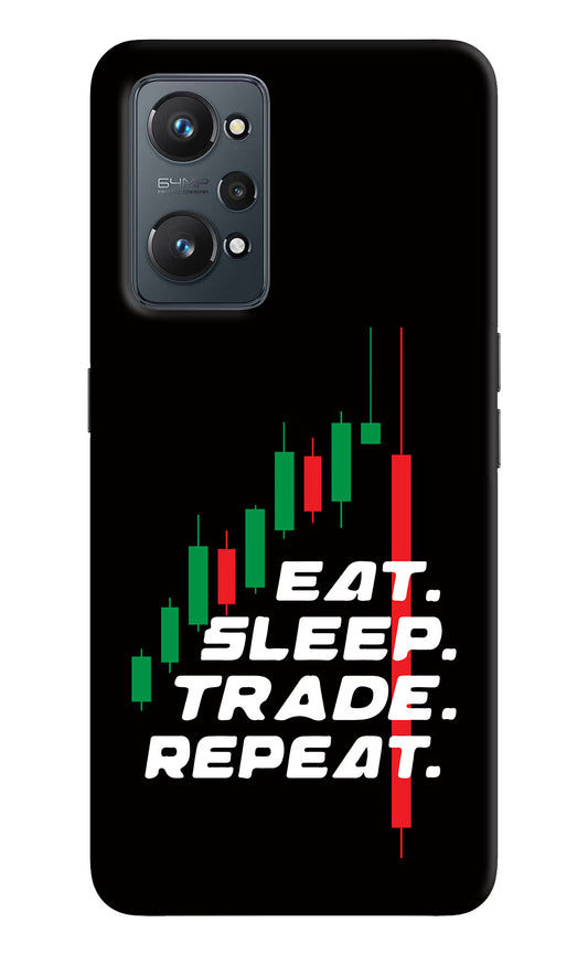Eat Sleep Trade Repeat Realme GT NEO 2/Neo 3T Hard Case Back Cover by Casekaro