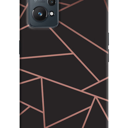 Geometric Pattern Realme GT NEO 2/Neo 3T Hard Case Back Cover by Casekaro