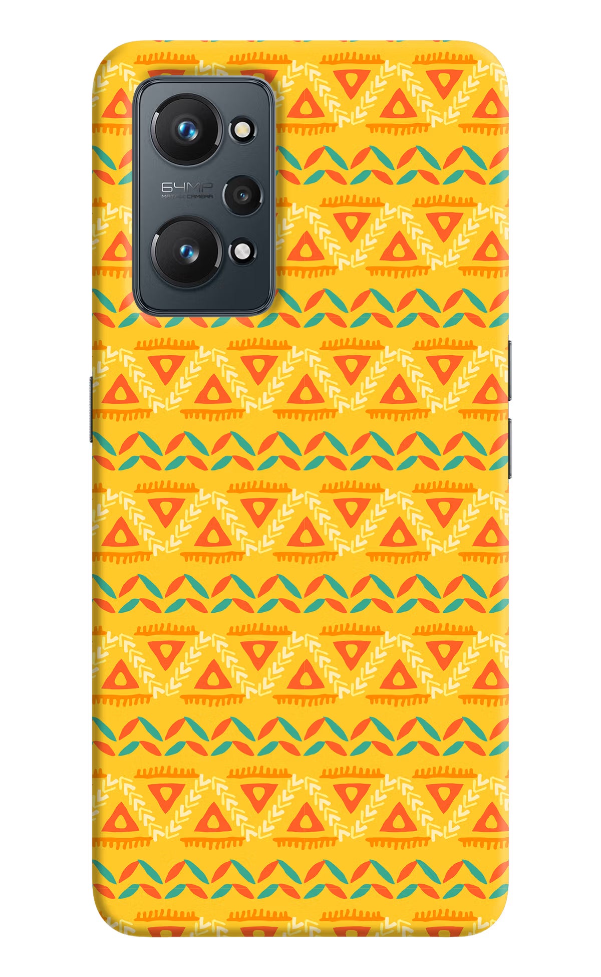 Tribal Pattern Realme GT NEO 2/Neo 3T Hard Case Back Cover by Casekaro