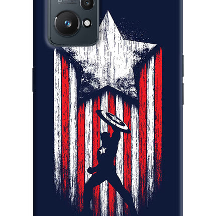 Captain America Marvel Art Realme GT NEO 2/Neo 3T Hard Case Back Cover by Casekaro