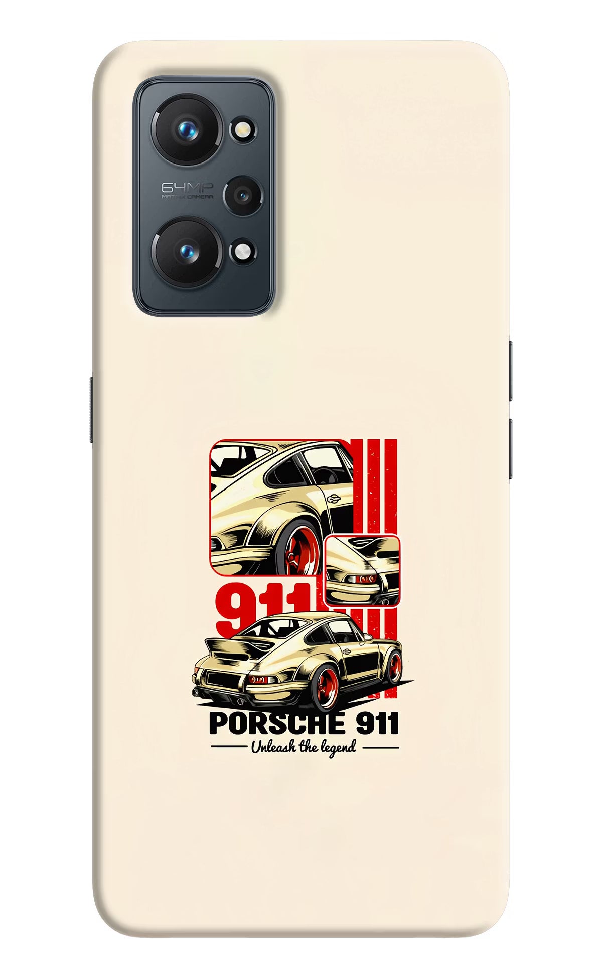 Classic Porsche 911 Realme GT NEO 2/Neo 3T Hard Case Back Cover by Casekaro