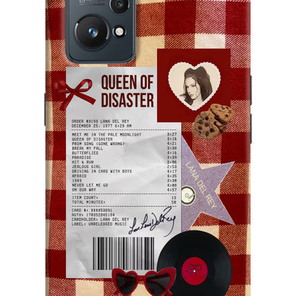 Queen of Disaster Realme GT NEO 2/Neo 3T Hard Case Back Cover by Casekaro