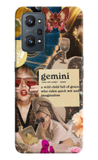 Gemini Zodiac Realme GT NEO 2/Neo 3T Hard Case Back Cover by Casekaro