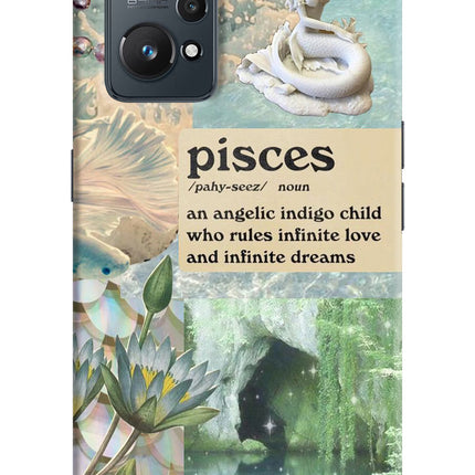 Pisces Zodiac Realme GT NEO 2/Neo 3T Hard Case Back Cover by Casekaro