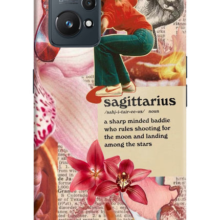 Sagittarius Zodiac Realme GT NEO 2/Neo 3T Hard Case Back Cover by Casekaro