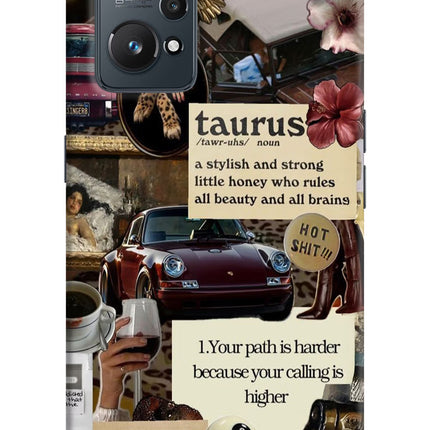 Taurus Zodiac Realme GT NEO 2/Neo 3T Hard Case Back Cover by Casekaro