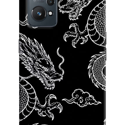 Twin Dragons Realme GT NEO 2/Neo 3T Hard Case Back Cover by Casekaro