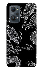 Twin Dragons Realme GT NEO 2/Neo 3T Hard Case Back Cover by Casekaro