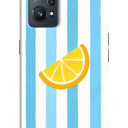 Summer Lemon Realme GT NEO 2/Neo 3T Hard Case Back Cover by Casekaro