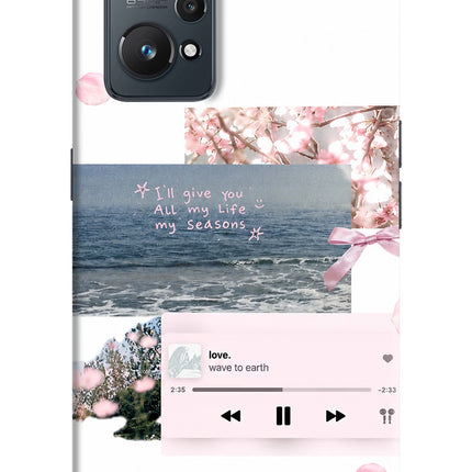 Wave to earth Realme GT NEO 2/Neo 3T Hard Case Back Cover by Casekaro