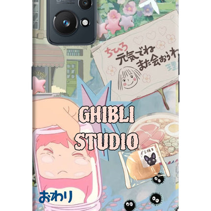 Studio Ghibli Realme GT NEO 2/Neo 3T Hard Case Back Cover by Casekaro