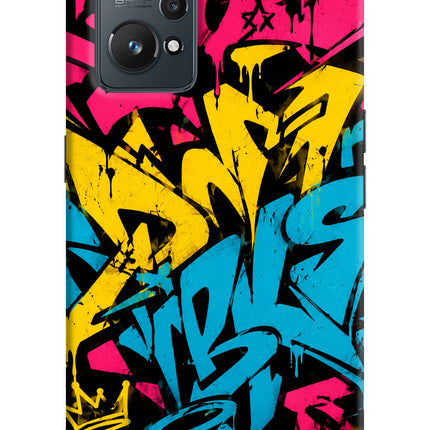 Graffiti Vibe Realme GT NEO 2/Neo 3T Hard Case Back Cover by Casekaro