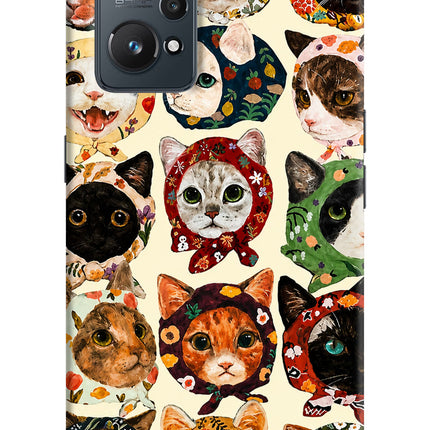 Cool Cat Realme GT NEO 2/Neo 3T Hard Case Back Cover by Casekaro