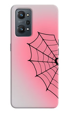 Pink Web Realme GT NEO 2/Neo 3T Hard Case Back Cover by Casekaro