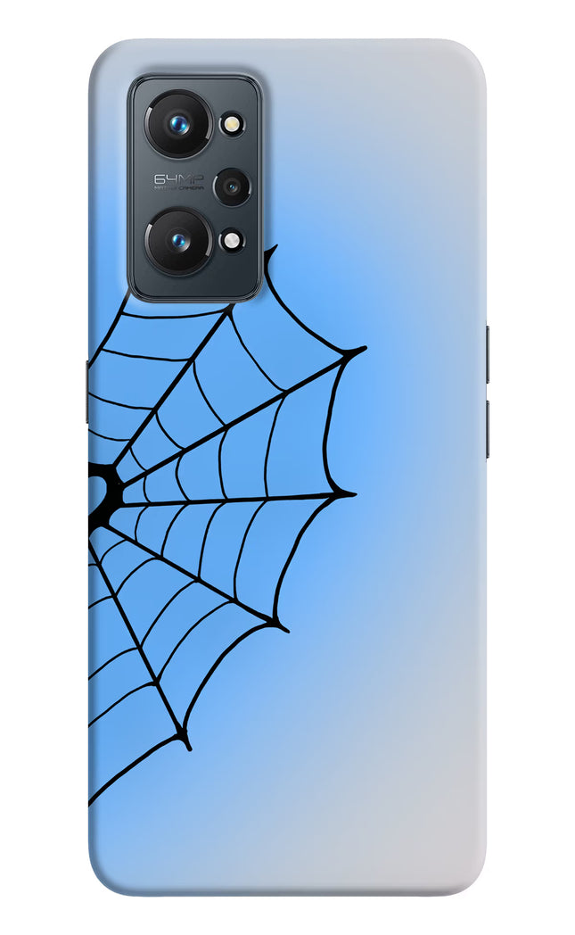 Blue Web Realme GT NEO 2/Neo 3T Hard Case Back Cover by Casekaro
