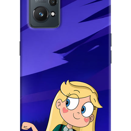 Star Glow Realme GT NEO 2/Neo 3T Hard Case Back Cover by Casekaro