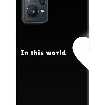 This World Realme GT NEO 2/Neo 3T Hard Case Back Cover by Casekaro