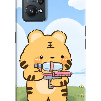 Tiger Treat Realme GT NEO 2/Neo 3T Hard Case Back Cover by Casekaro