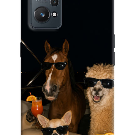 Party Squad Realme GT NEO 2/Neo 3T Hard Case Back Cover by Casekaro