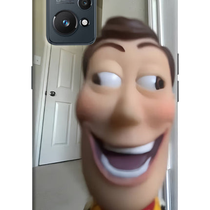 Side Eye Woody Realme GT NEO 2/Neo 3T Hard Case Back Cover by Casekaro