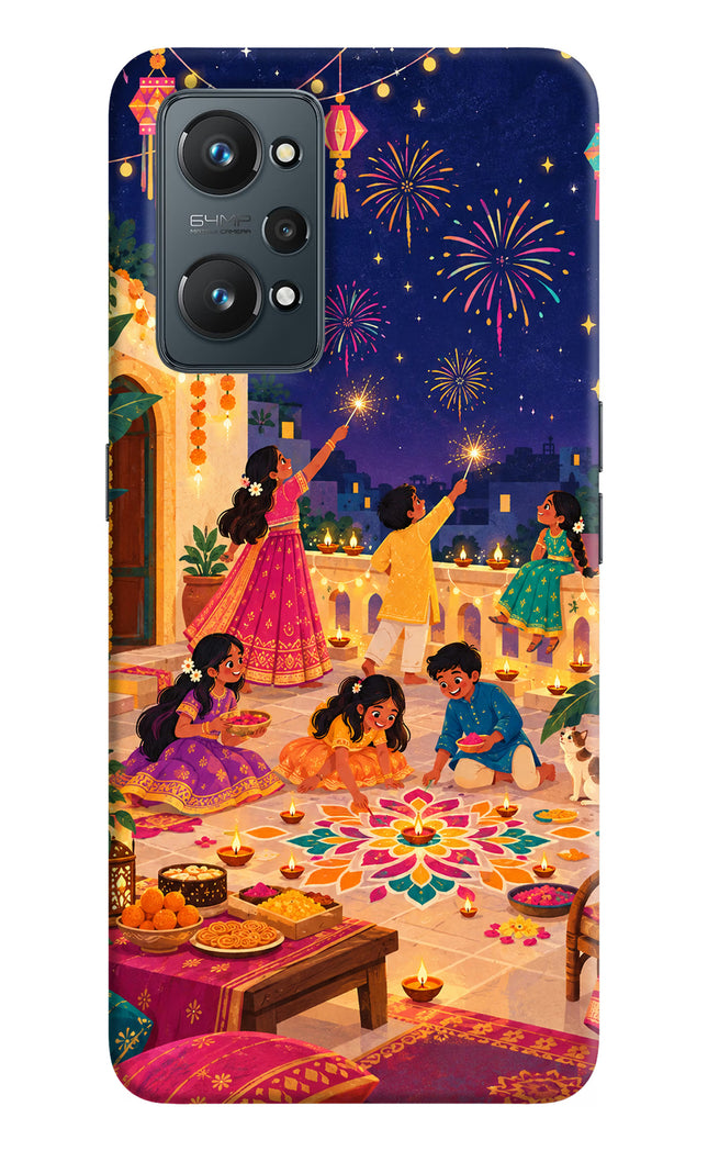 Diwali Night Realme GT NEO 2/Neo 3T Hard Case Back Cover by Casekaro