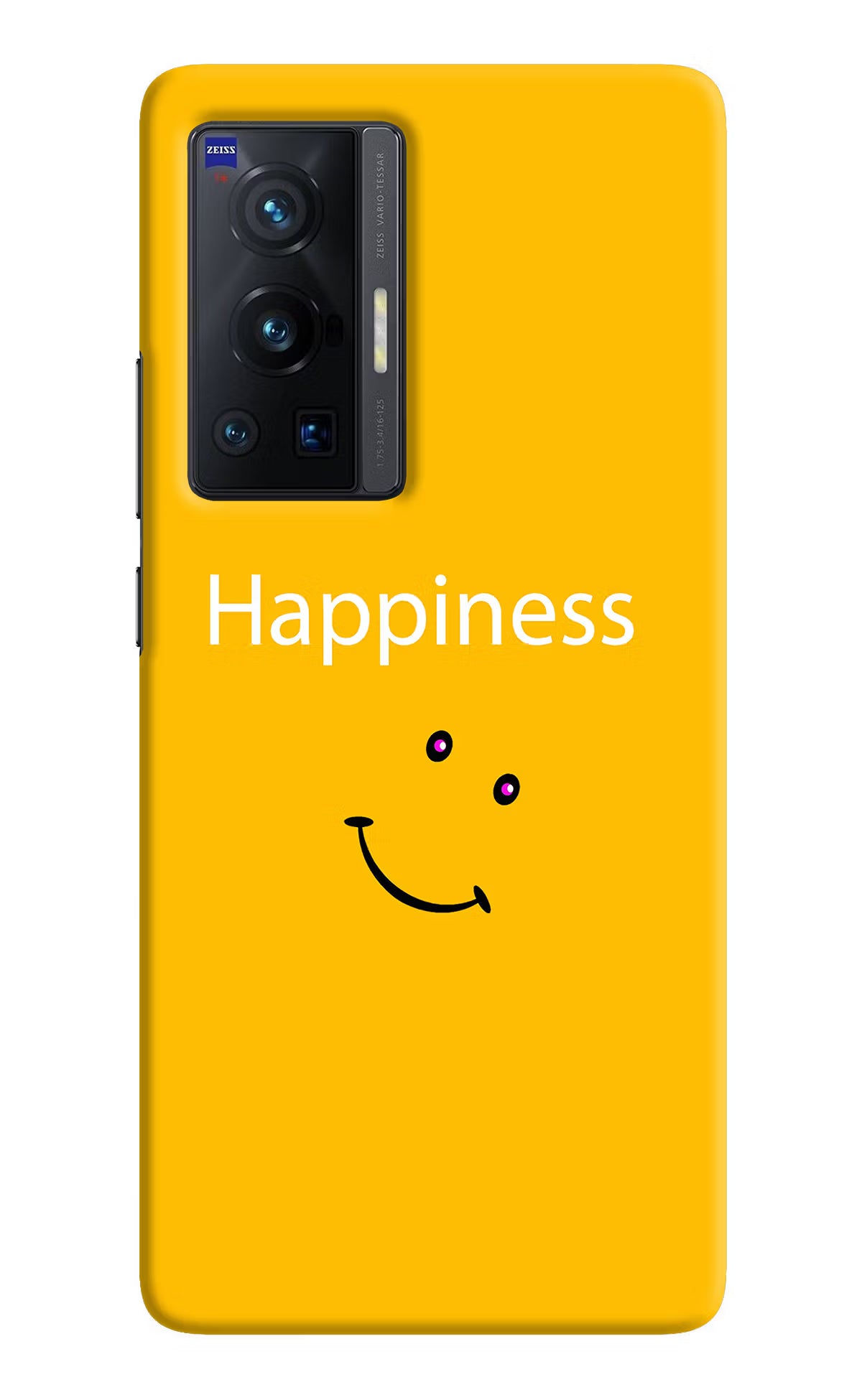 Happiness With Smiley Vivo X70 Pro Hard Case Back Cover by Casekaro