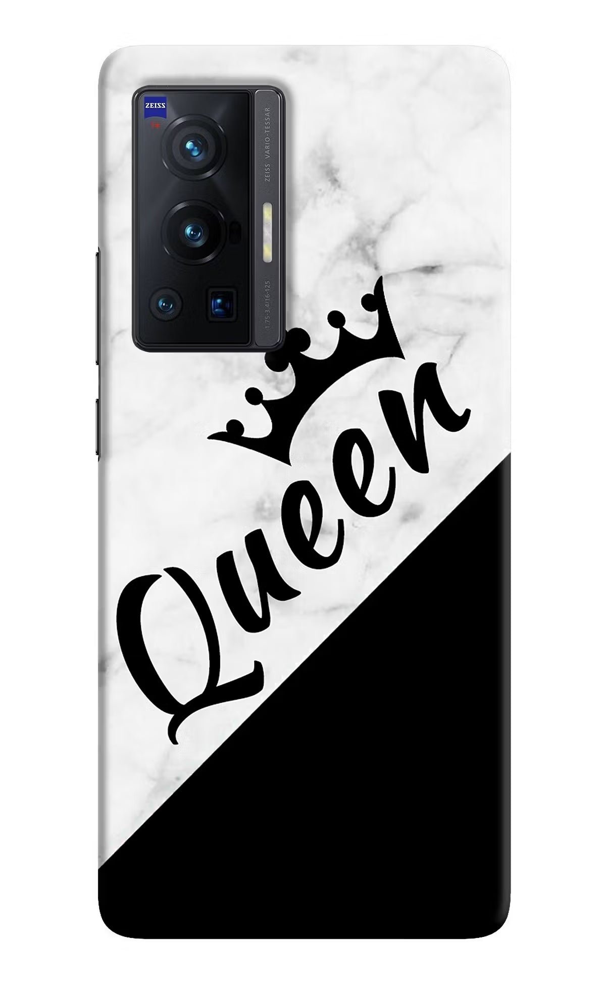 Queen Vivo X70 Pro Hard Case Back Cover by Casekaro
