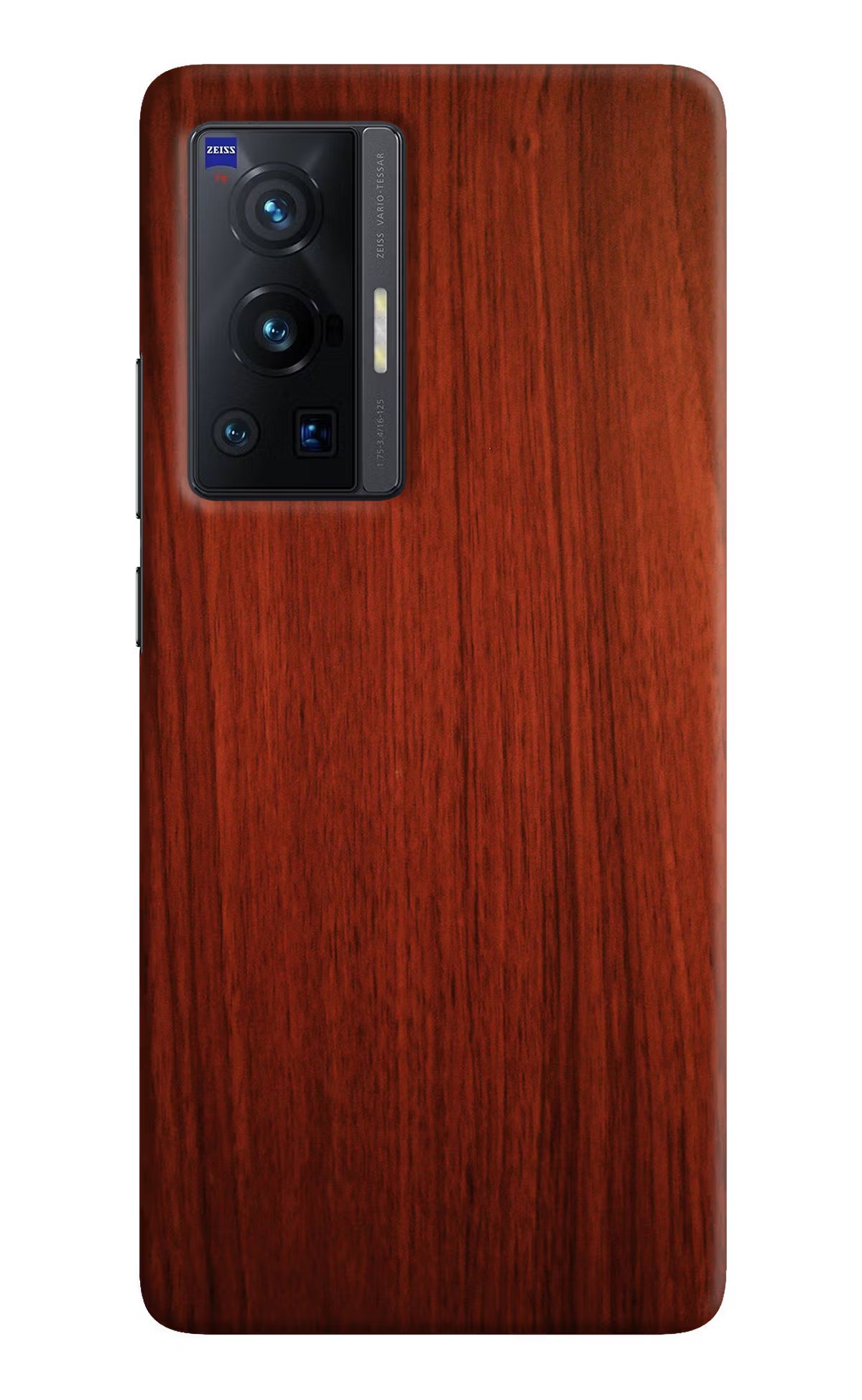 Wooden Plain Pattern Vivo X70 Pro Hard Case Back Cover by Casekaro