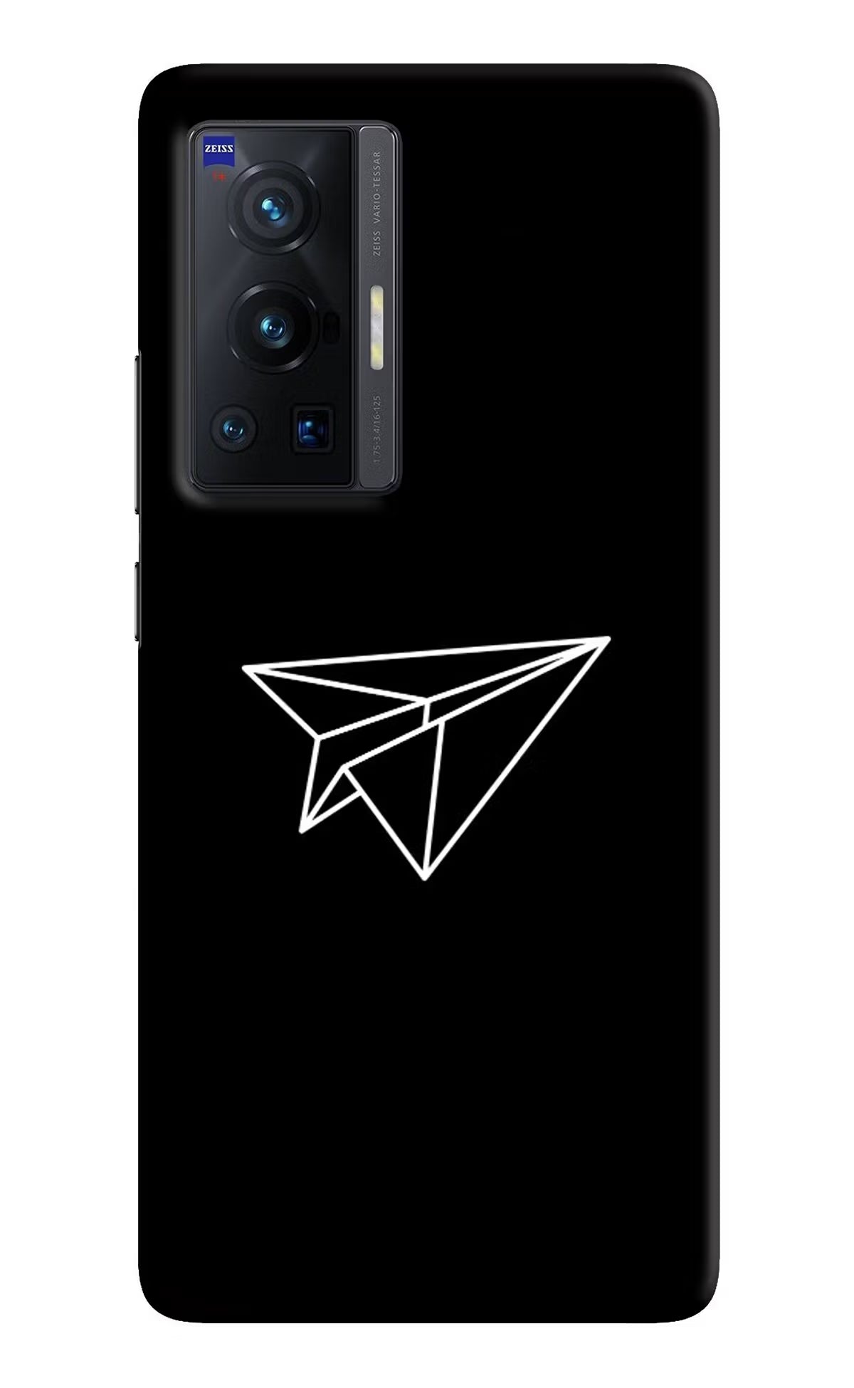 Paper Plane White Vivo X70 Pro Hard Case Back Cover by Casekaro