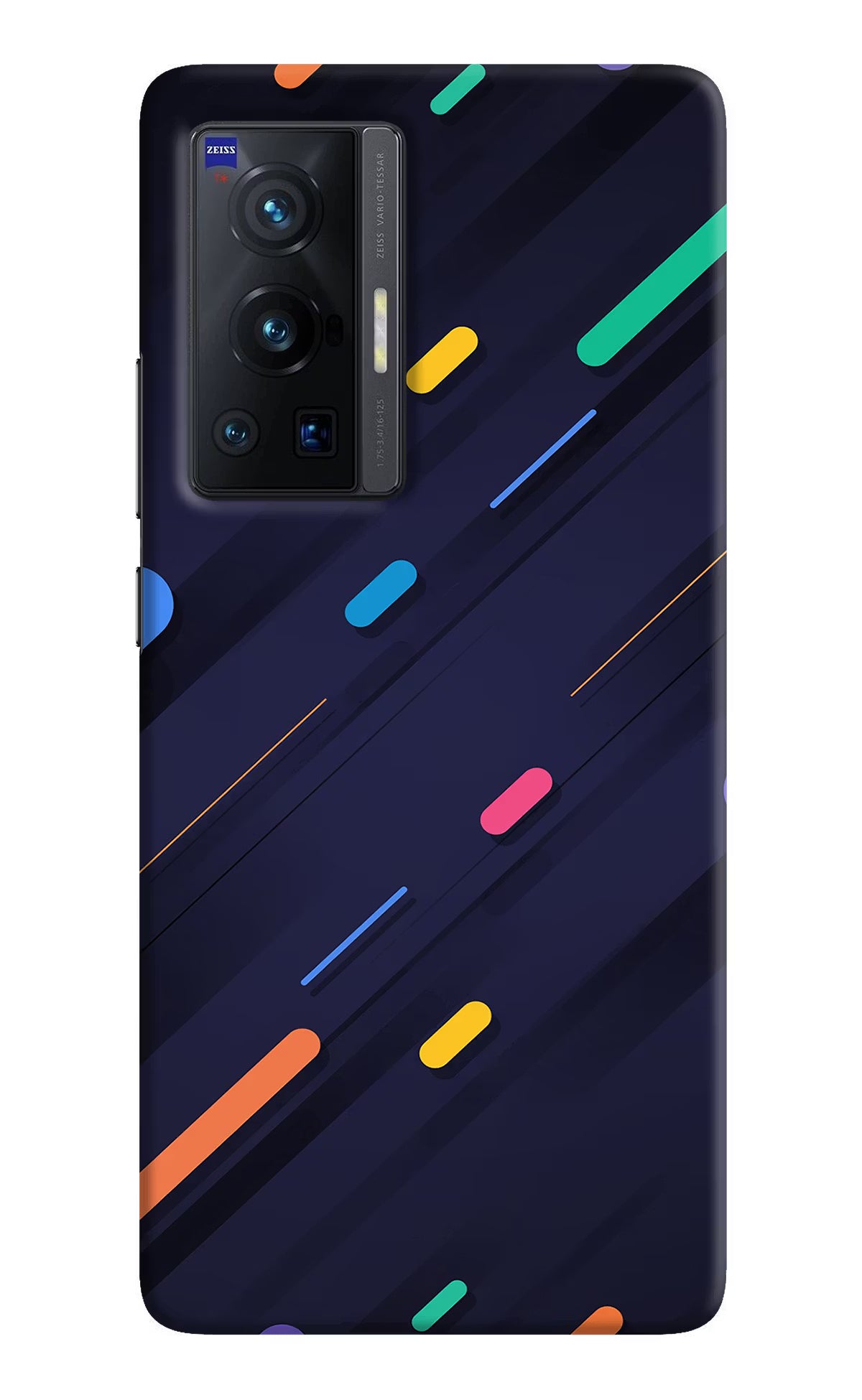 Abstract Design Vivo X70 Pro Hard Case Back Cover by Casekaro