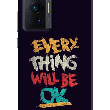 Everything Will Be Ok Vivo X70 Pro Hard Case Back Cover by Casekaro