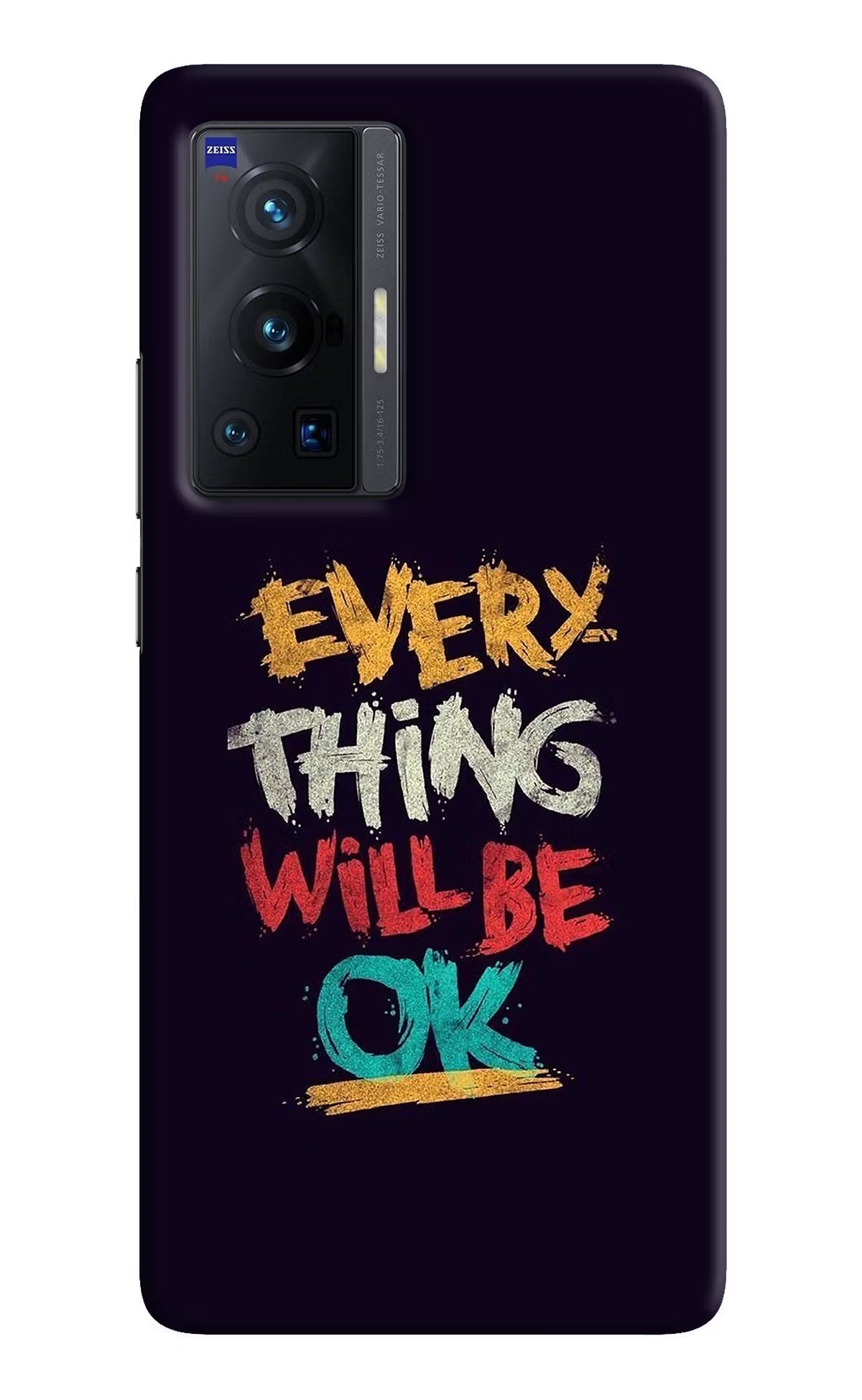 Everything Will Be Ok Vivo X70 Pro Hard Case Back Cover by Casekaro