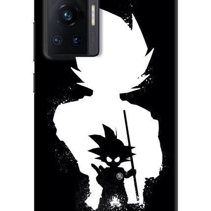 Goku Shadow Vivo X70 Pro Hard Case Back Cover by Casekaro