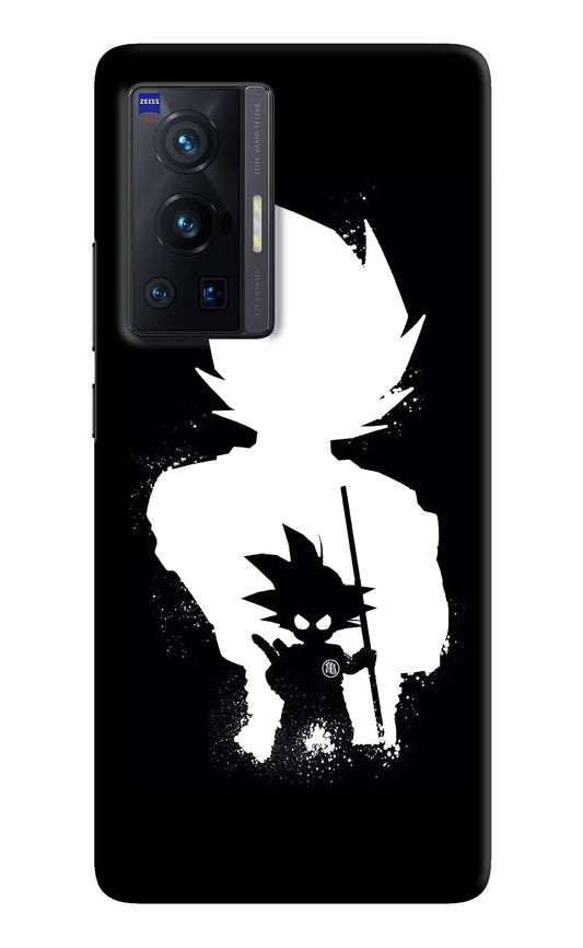 Goku Shadow Vivo X70 Pro Hard Case Back Cover by Casekaro