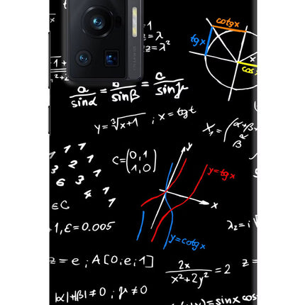 Mathematics Formula Vivo X70 Pro Hard Case Back Cover by Casekaro