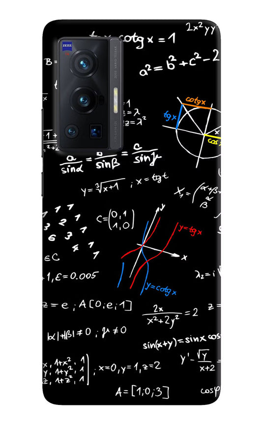 Mathematics Formula Vivo X70 Pro Hard Case Back Cover by Casekaro