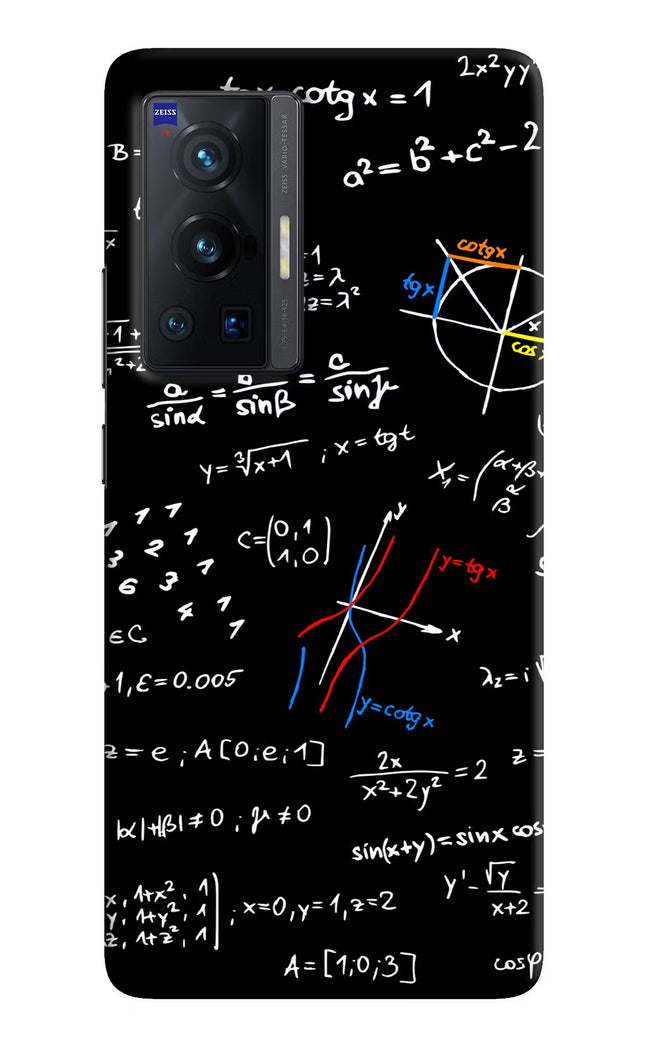 Mathematics Formula Vivo X70 Pro Hard Case Back Cover by Casekaro