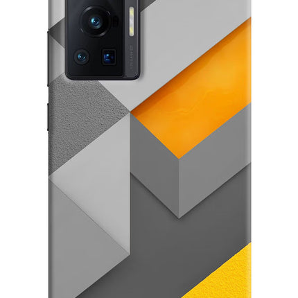 Abstract Vivo X70 Pro Hard Case Back Cover by Casekaro
