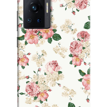 Flowers Vivo X70 Pro Hard Case Back Cover by Casekaro