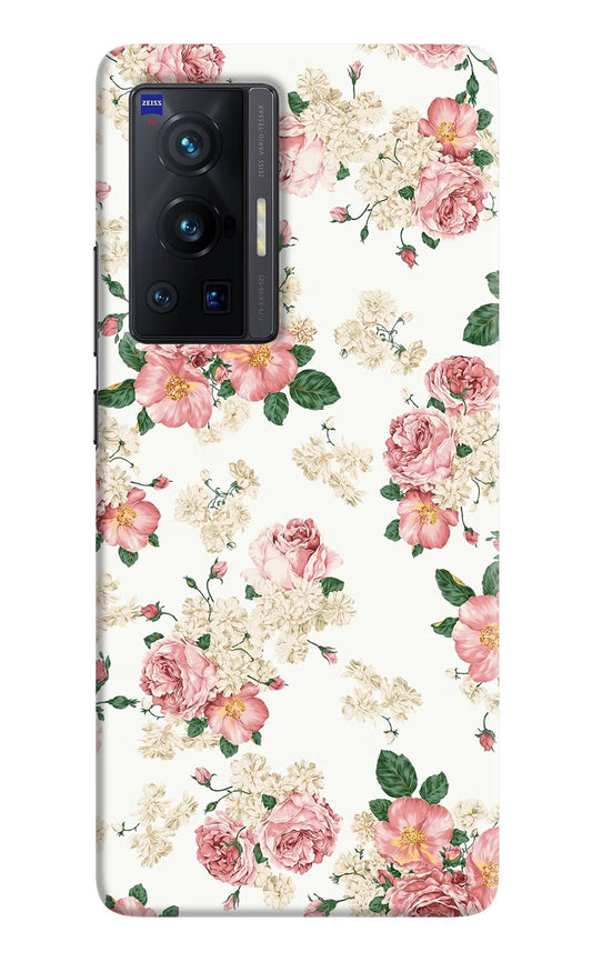 Flowers Vivo X70 Pro Hard Case Back Cover by Casekaro