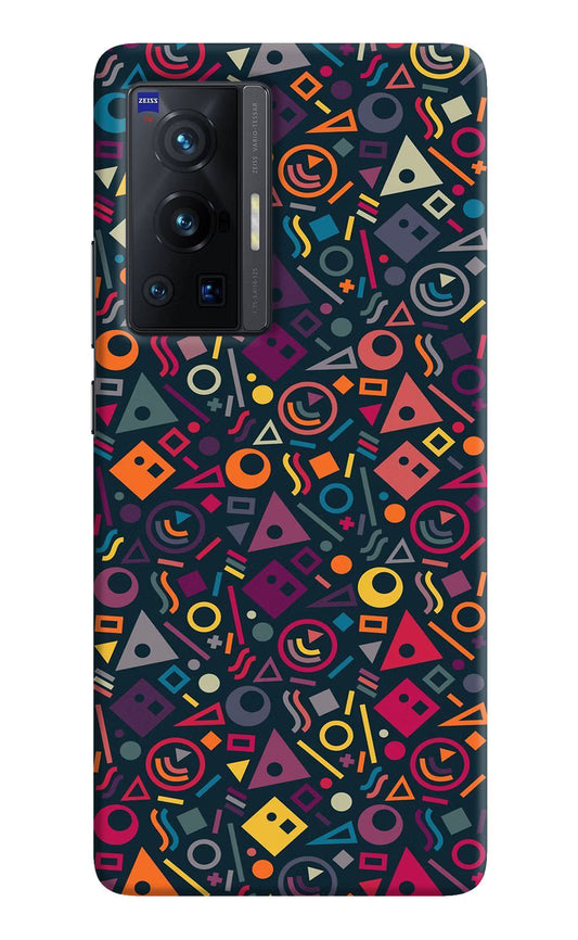 Geometric Abstract Vivo X70 Pro Hard Case Back Cover by Casekaro