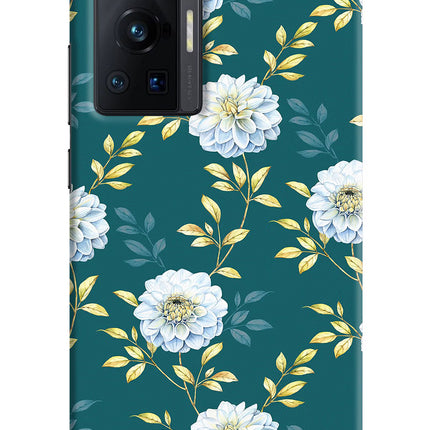 Flowers Vivo X70 Pro Hard Case Back Cover by Casekaro