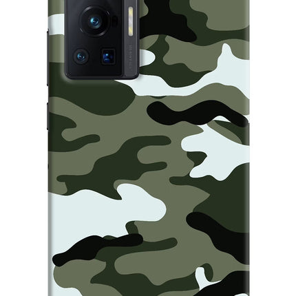 Camouflage Vivo X70 Pro Hard Case Back Cover by Casekaro