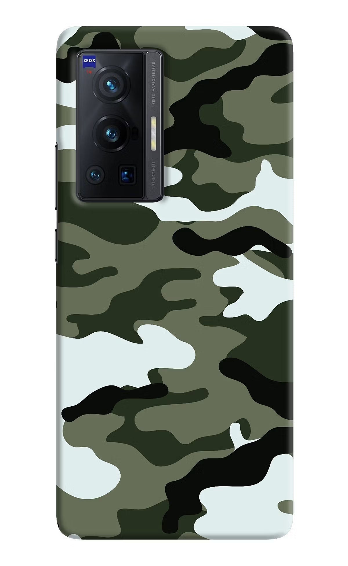 Camouflage Vivo X70 Pro Hard Case Back Cover by Casekaro