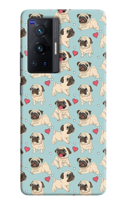 Pug Dog Vivo X70 Pro Hard Case Back Cover by Casekaro