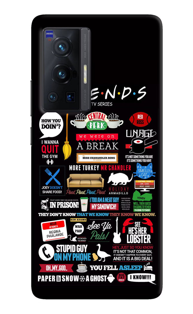 FRIENDS Vivo X70 Pro Hard Case Back Cover by Casekaro