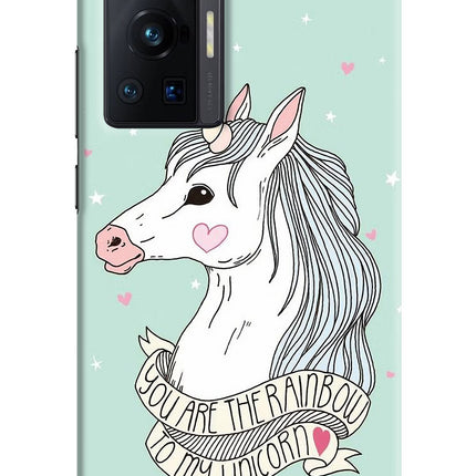 Unicorn Wallpaper Vivo X70 Pro Hard Case Back Cover by Casekaro