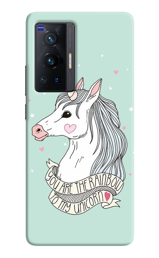 Unicorn Wallpaper Vivo X70 Pro Hard Case Back Cover by Casekaro